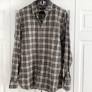 Mens BR Grant Fit Button Down (L)